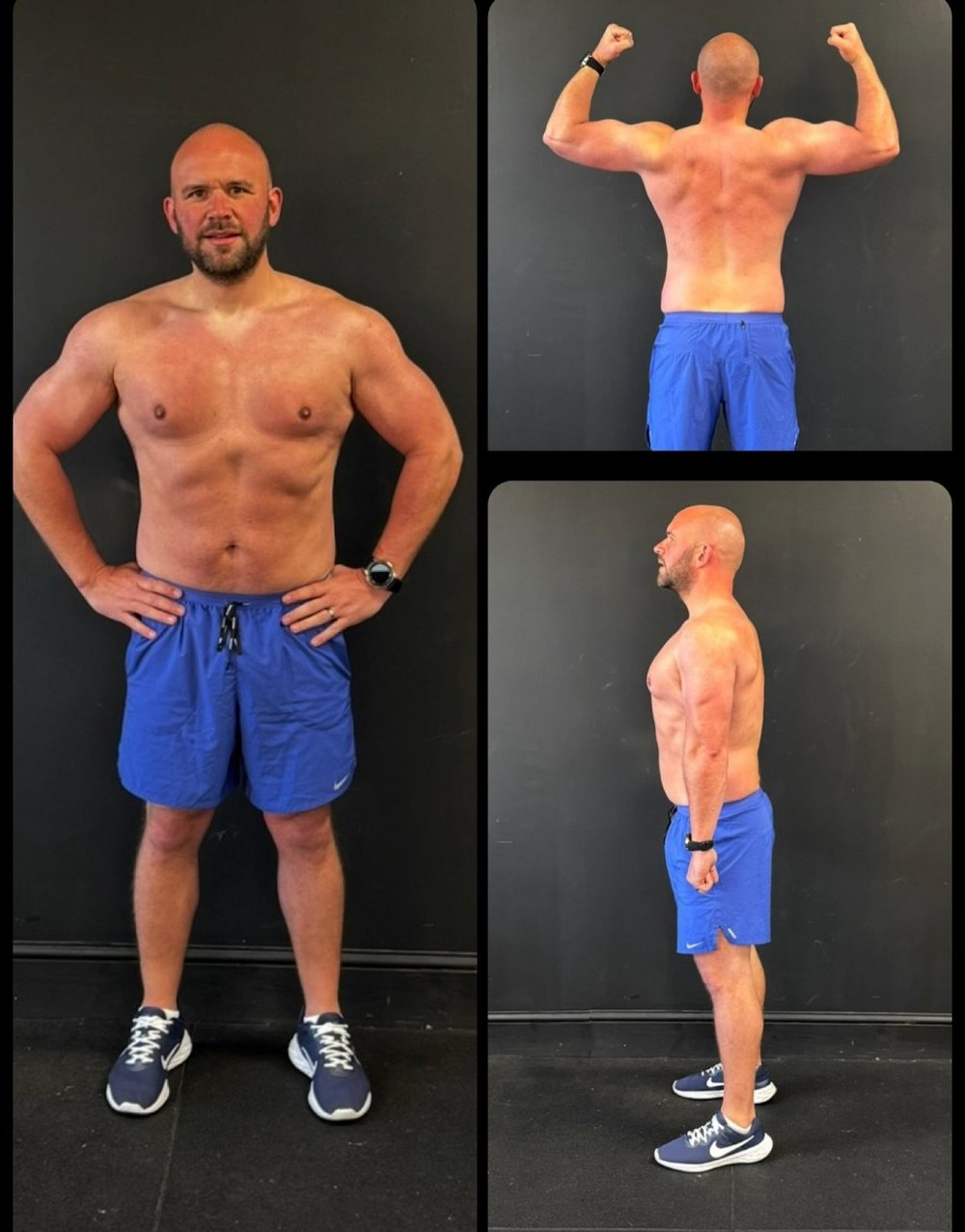 Sanctuary Fitness client before and after an 8-Week Package