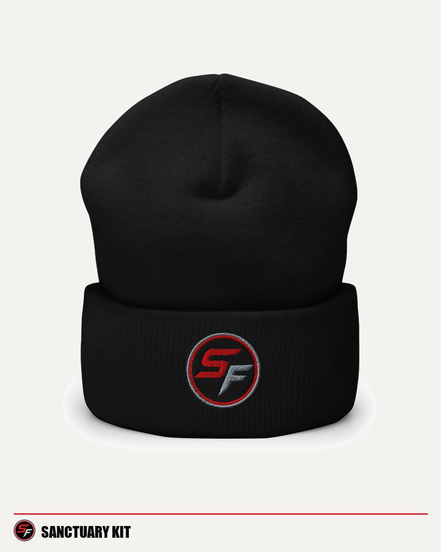 Sanctuary beanie, black