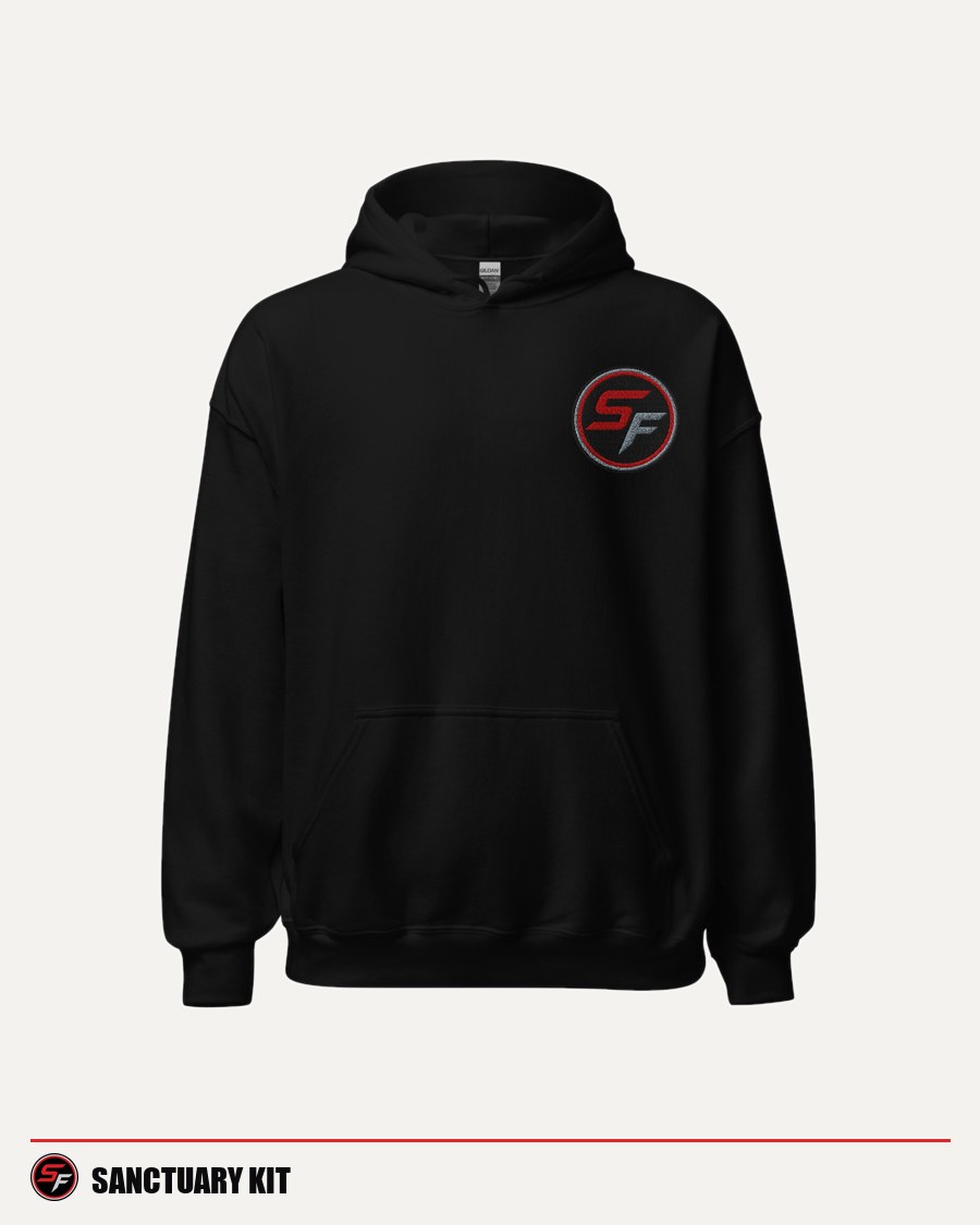 Sanctuary hoodie, black