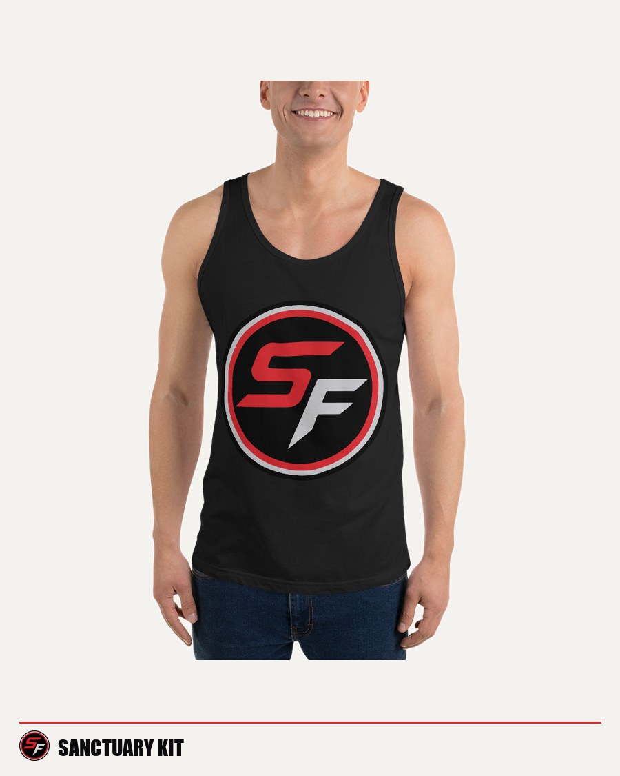 Sanctuary vest, black