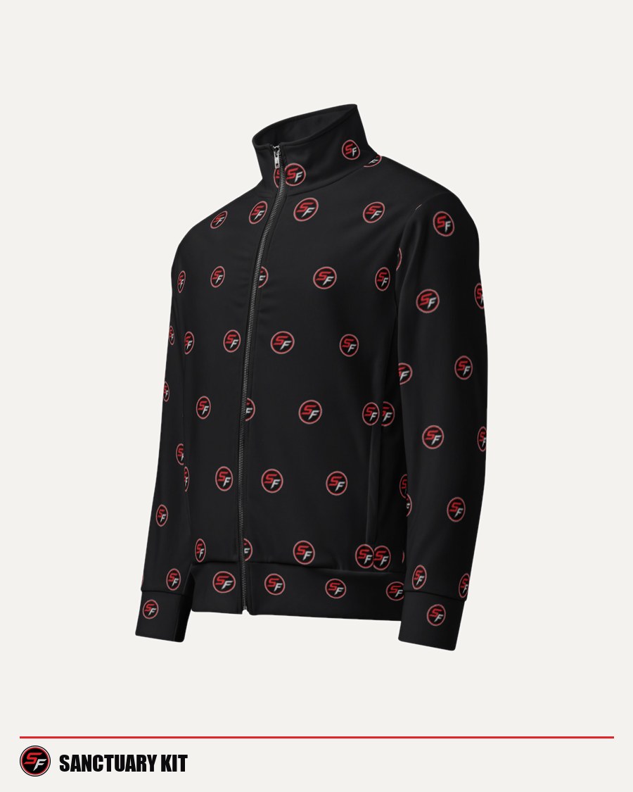 Sanctuary track jacket, white